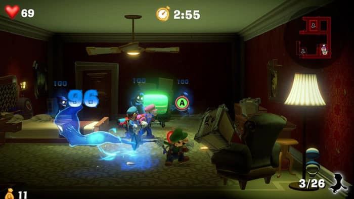 Le mode multiplayer de Luigi's Mansion 3