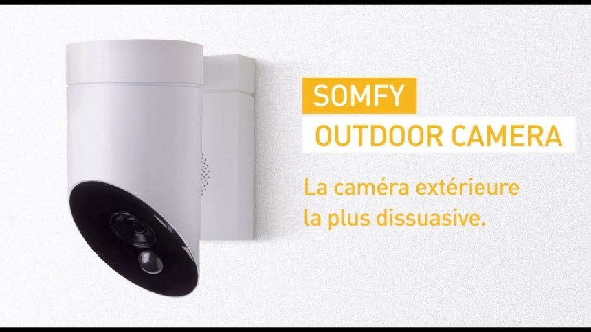 somfy outdoor camera