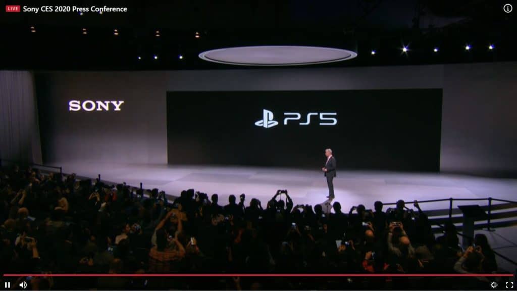 Lors du CES 2020, Sony a dévoilé le nouveau logo de la Playstation 5