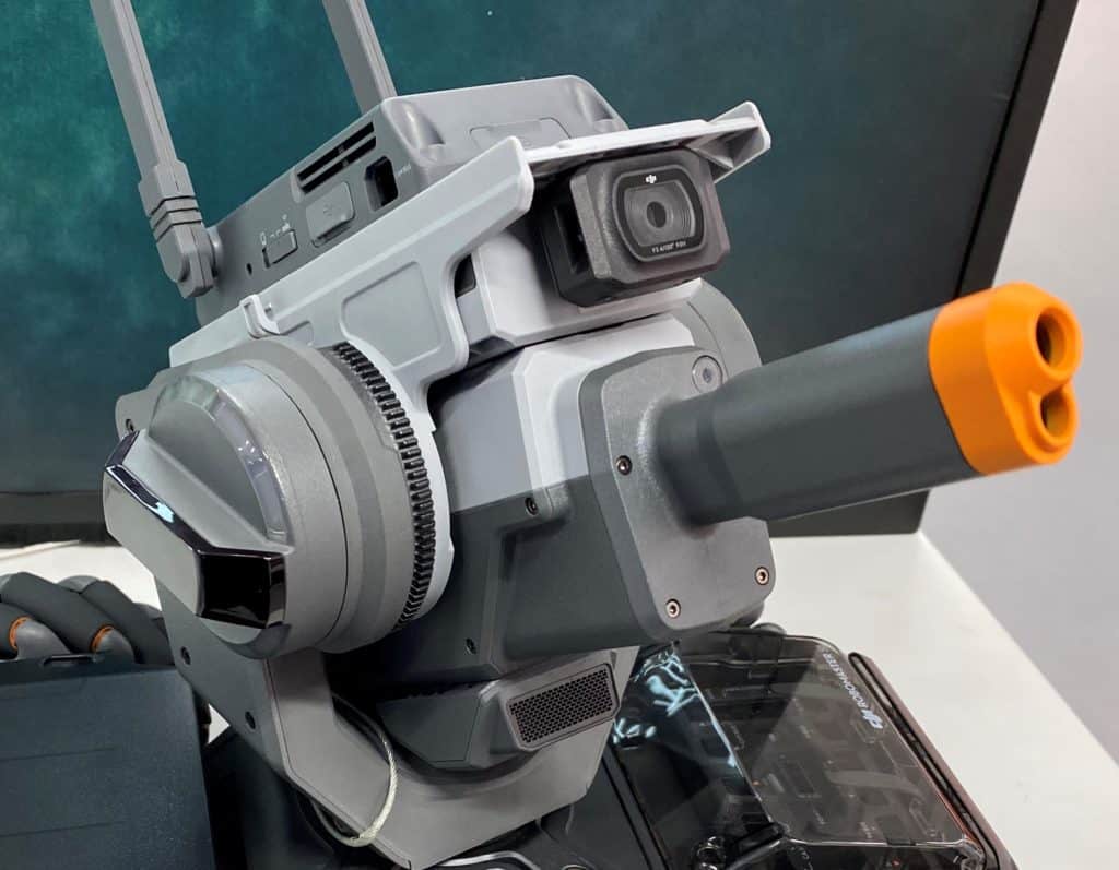le canon orange du RoboMaster S1