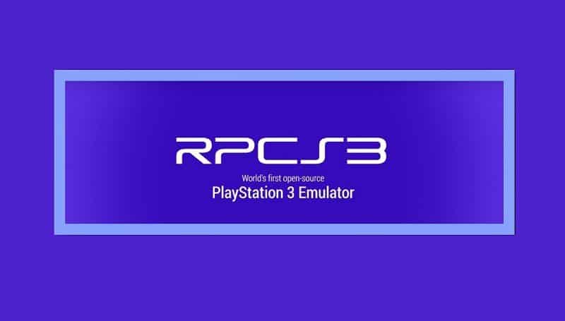 RPCS3 émulateur PS3 pour PC