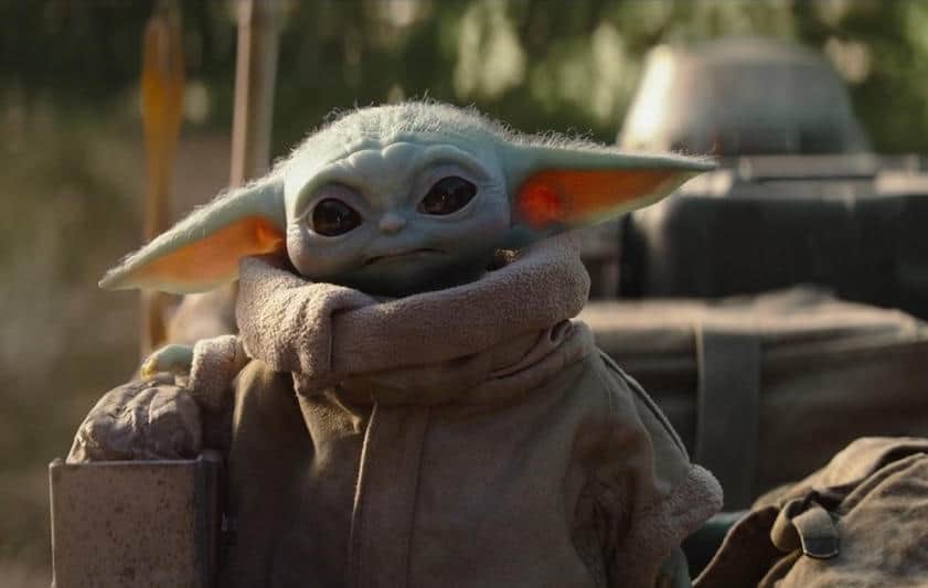 Baby Yoda dans The Mandalorian