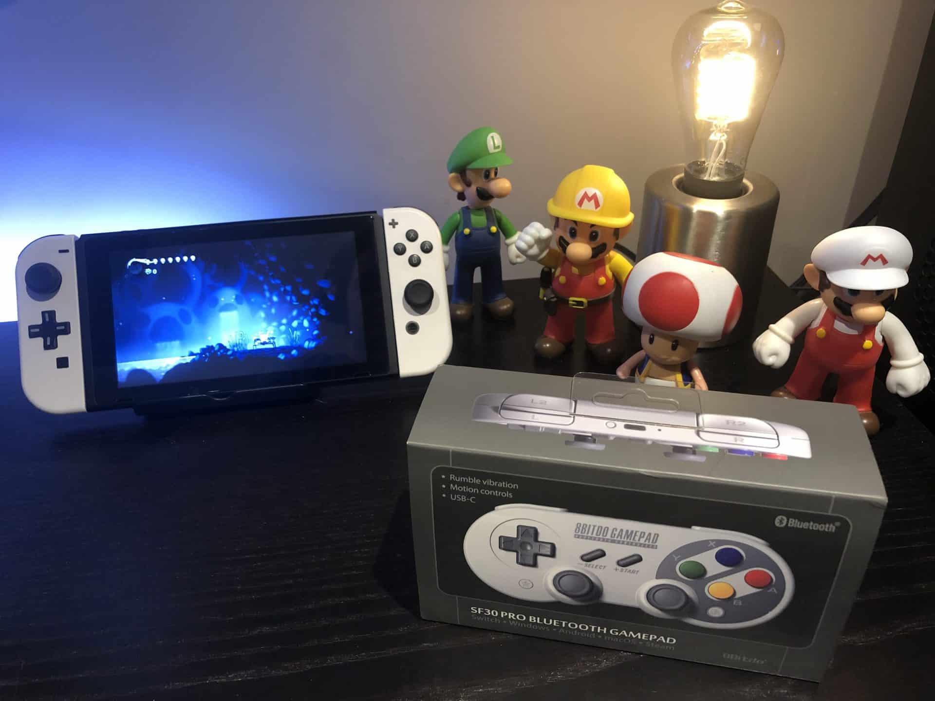 La boite de la 8Bitdo SF30 PRO