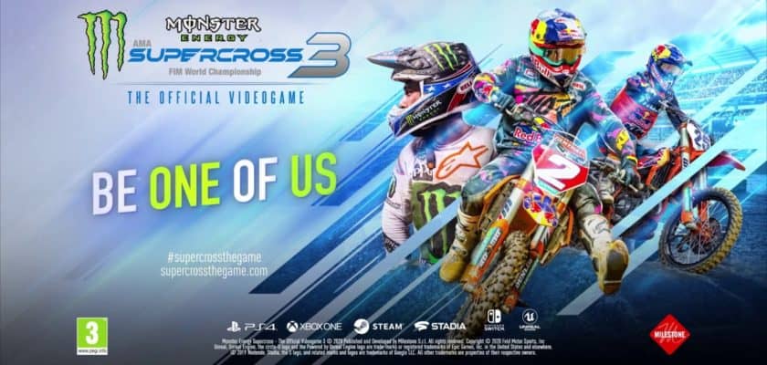 monster energy supercross 3