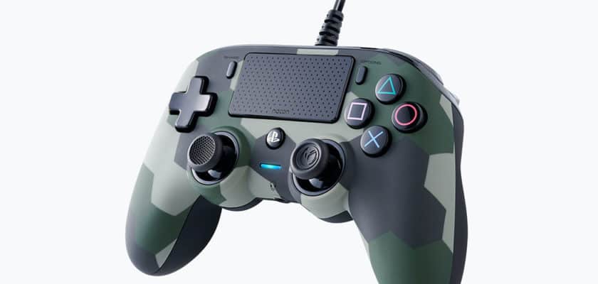 La manette Nacon Wired Compact Controller version Camouflage