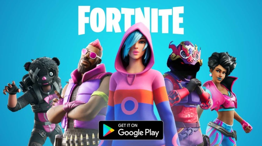 Fortnite Android Google Play Store smartphone