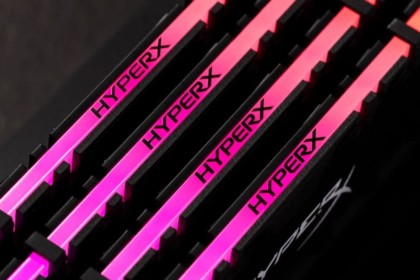 Gros plan sur les barrettes de RAM HyperX Predator