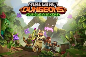 Minecraft Dungeons jungle awakens annonce DLC