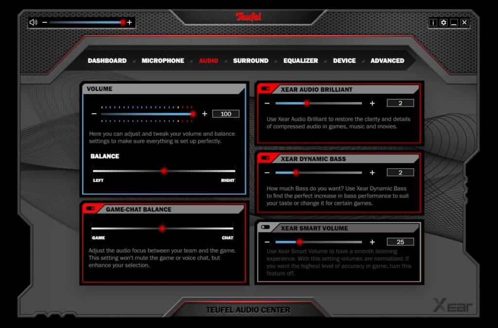 Logiciel Teufel Cage 
