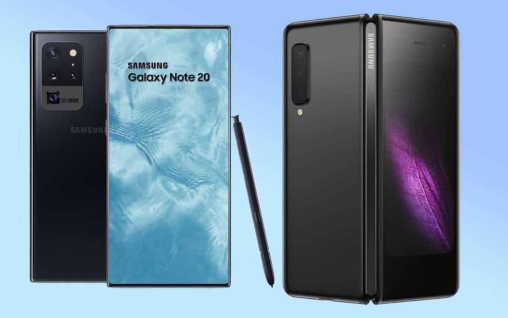 Samsung conférence nouveautés galaxy note 20 fold 2 samsung lancement