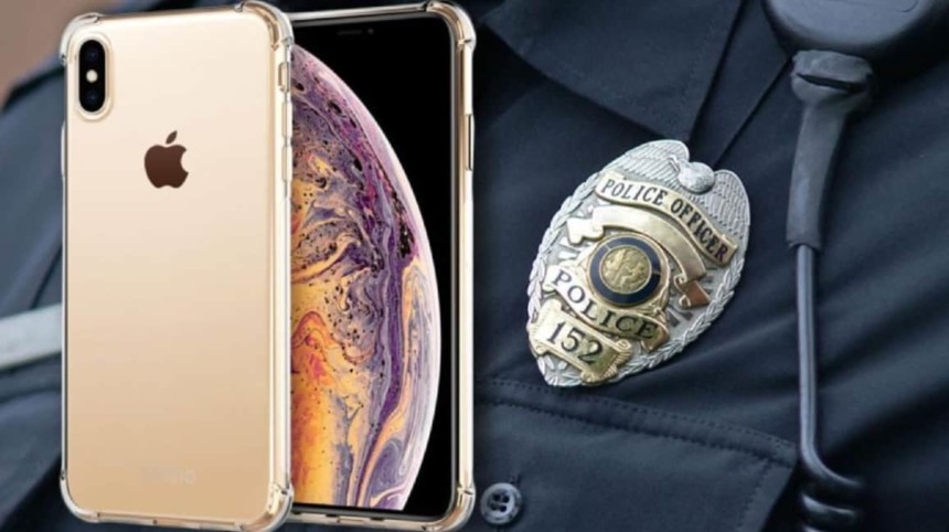 Siri app assistant contrôle police