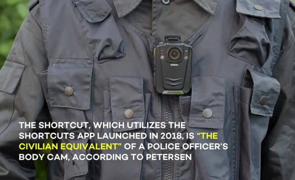 Siri application assistant arrestation police