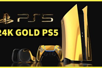 PS5 en or version 24 carats