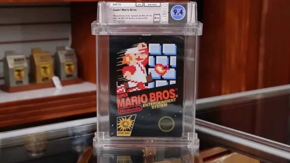 Super Mario Bros jeu 1985 record vente