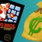 Super Mario bros 1985 record vente