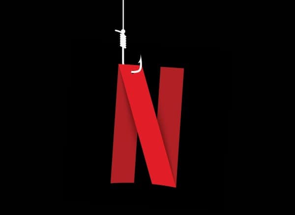 Netflix arnaque en masse phishing