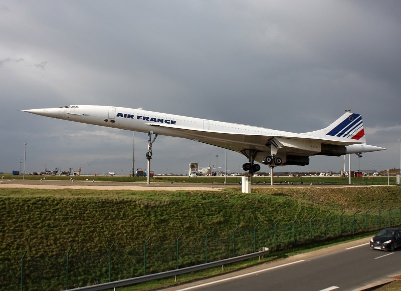 Virgin galactic avion supersonique concorde
