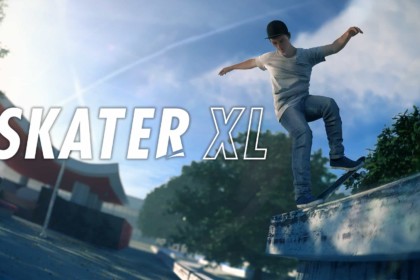 Le logo et le visuel officiel de Skater XL