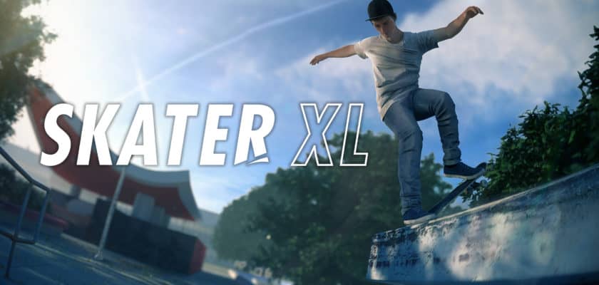 Le logo et le visuel officiel de Skater XL