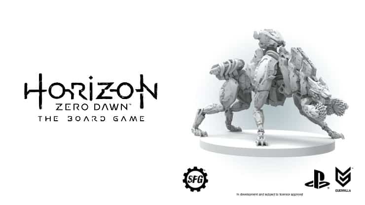 Horizon Zero Dawn The Board Game sortie jeu de société