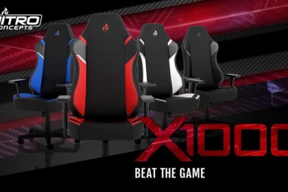 Le visuels officiel des chaises Nitro Concepts X1000