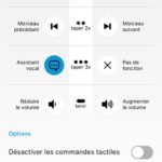 Paramétrage des commandes tactiles des Sennheiser CX 400BT