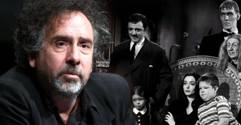 Série Famille Addams Tim Burton