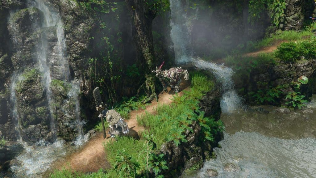 Deux des héros de Spellforce 3 Fallen God en action