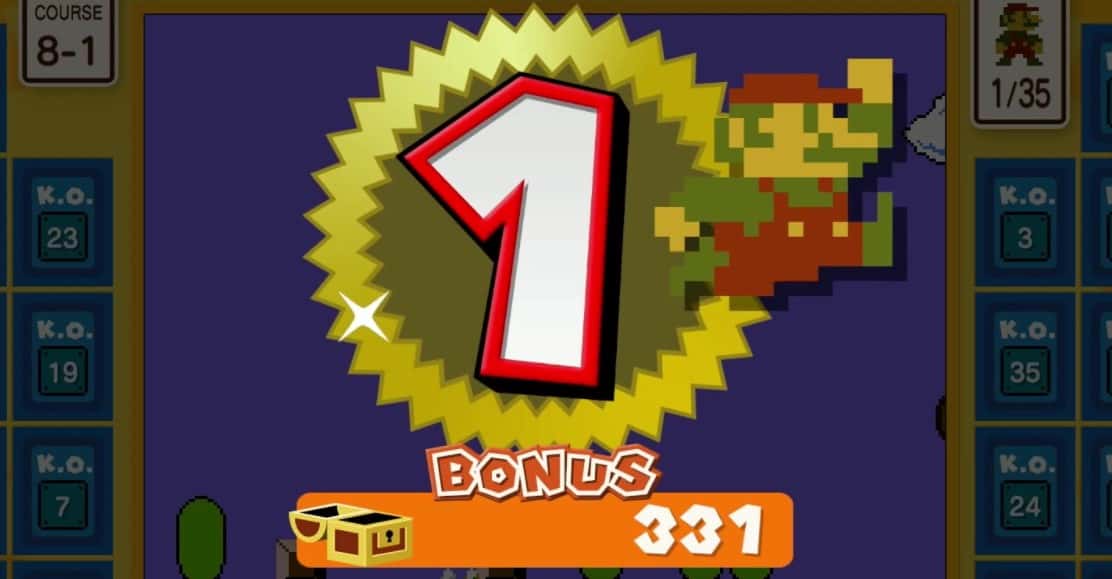 Top 1 sur Super Mario Bros 35