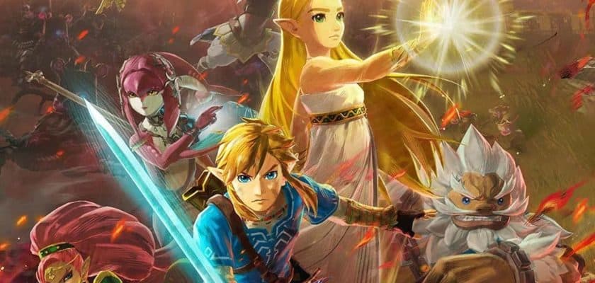 Le visuel officiel de Hyrule Warriors L'ère du Fléau