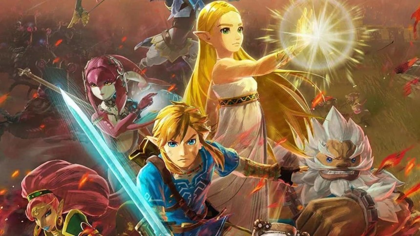 Le visuel officiel de Hyrule Warriors L'ère du Fléau