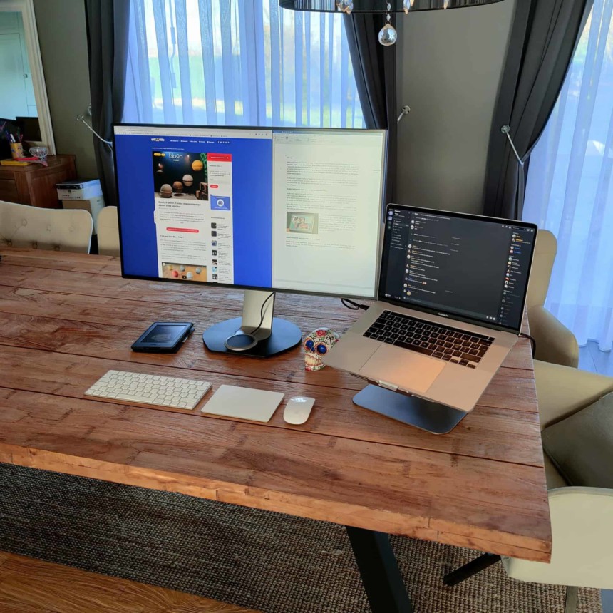 Avec quelques accessoires, mon Macbook devient un véritable ordinateur de bureau