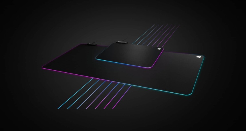 Le visuel officiel du Roccat Sense AIMO XXL