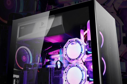 Le visuel officiel du boîtier Antec P120 Crystal