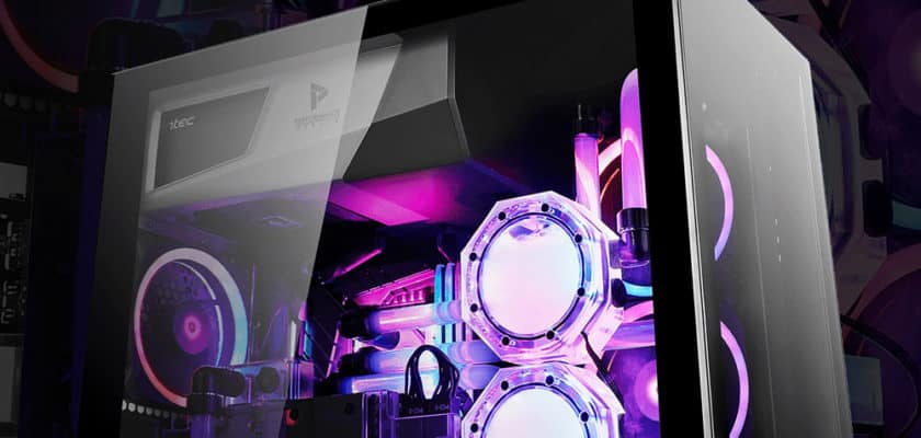 Le visuel officiel du boîtier Antec P120 Crystal