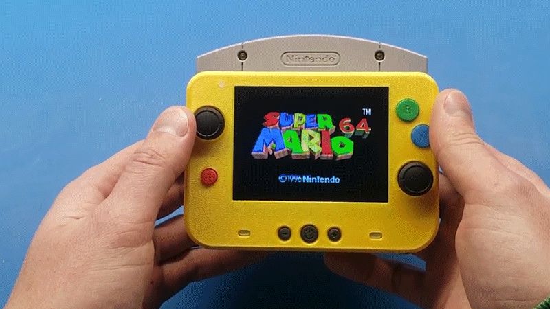 Nintendo N64 version plus petite au monde sortie