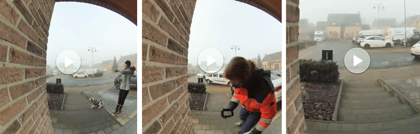 video doorbell clips