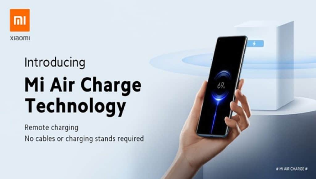 Chargeur sans fil Xiaomi Air Charge prix sortie