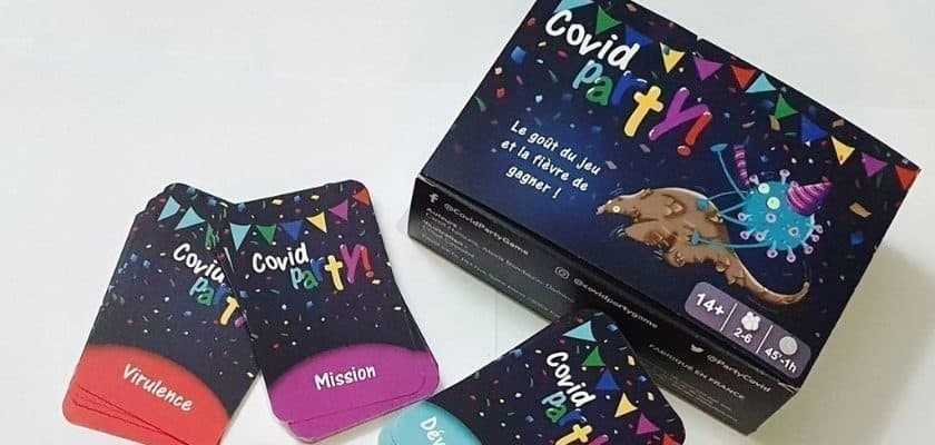 Jeu société Covid avis CovidParty