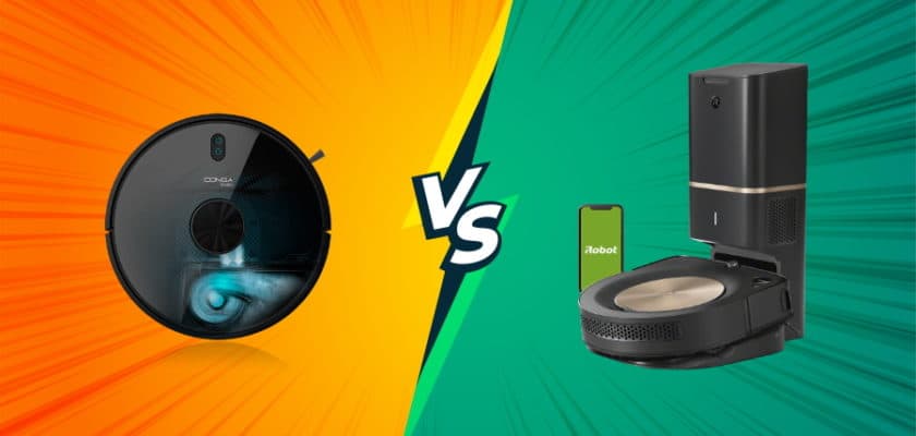 Conga 6090 vs Roomba S9+