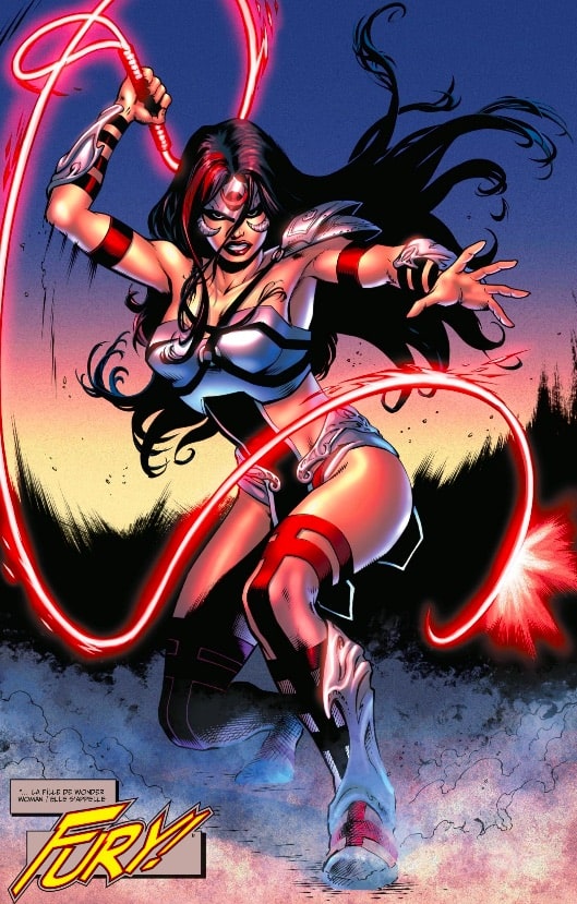 Fury, la fille de Wonder Woman combat pour Darkseid dans un premier temps