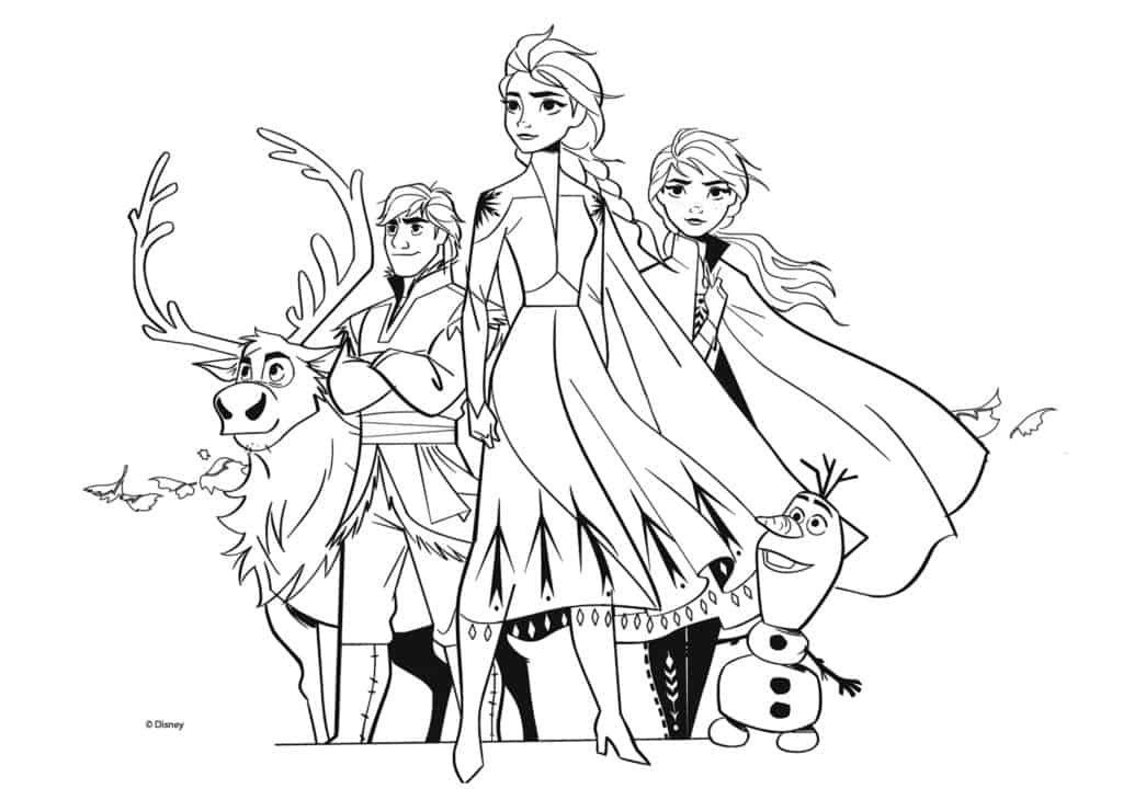 Trouver des dessins de la reine des neiges à colorier en 2023