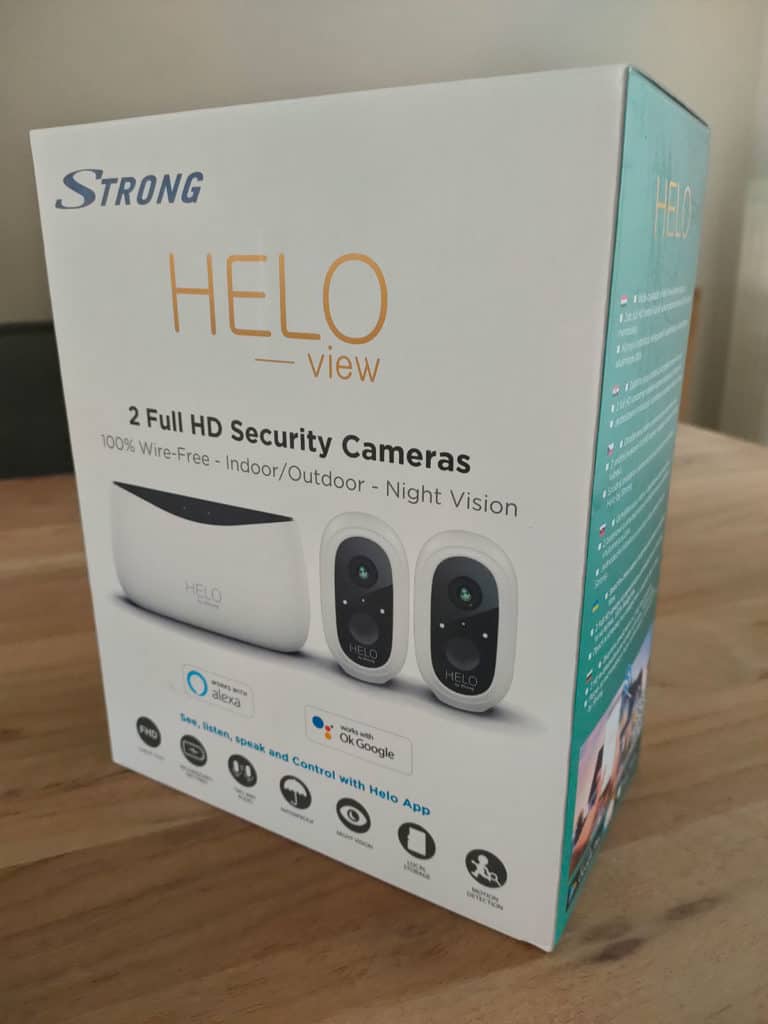 Le packaging du Camera-B-Kit Helo by Strong