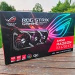 La boite de la ASUS ROG Strix RX 6700 XT