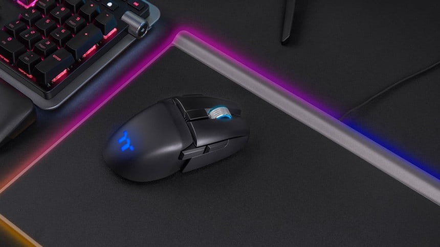 Le visuel officiel de la souris Thermaltake Argent M5 Wireless