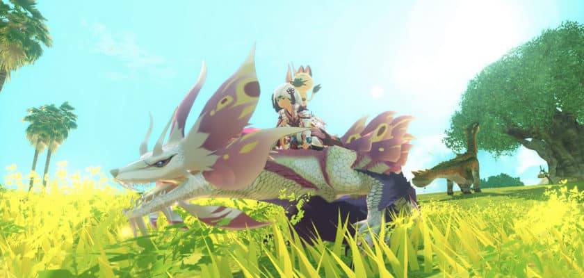 Une image du gameplay de Monster Hunter Stories 2