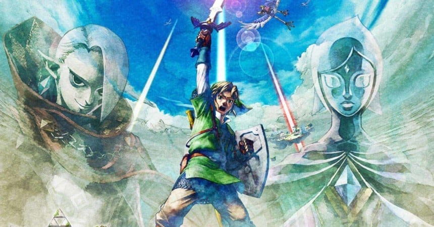 Le visuel officiel de Skyward Sword HD