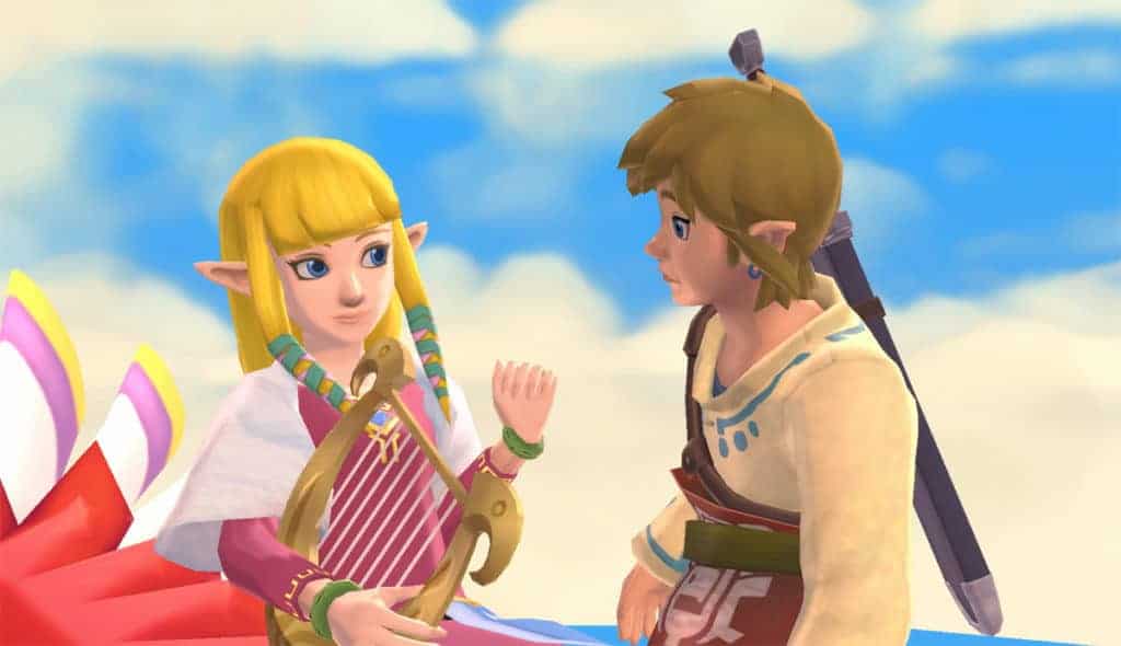 Des images du gameplay de Skayward Sword HD