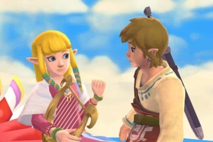 Des images du gameplay de Skayward Sword HD