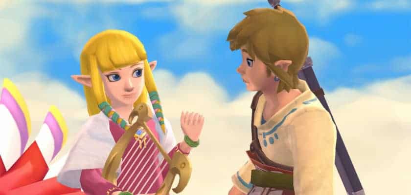 Des images du gameplay de Skayward Sword HD